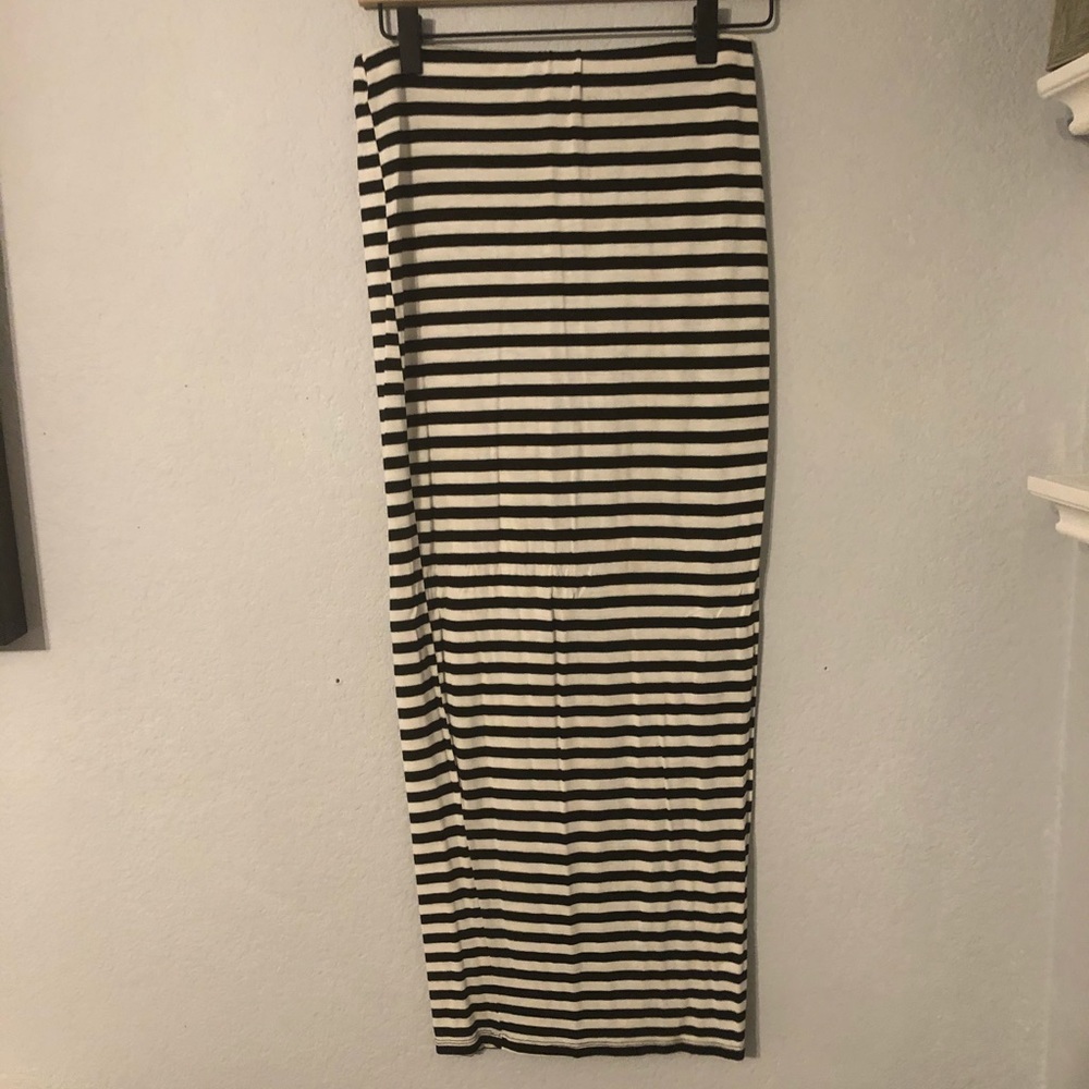 Black High waisted skirt